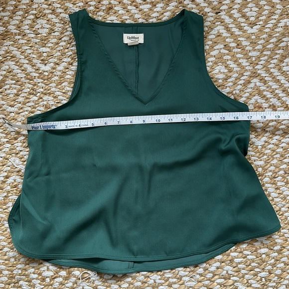 UpWest | Tulip Hem Satin Sleep Tank - Picture 2 of 6